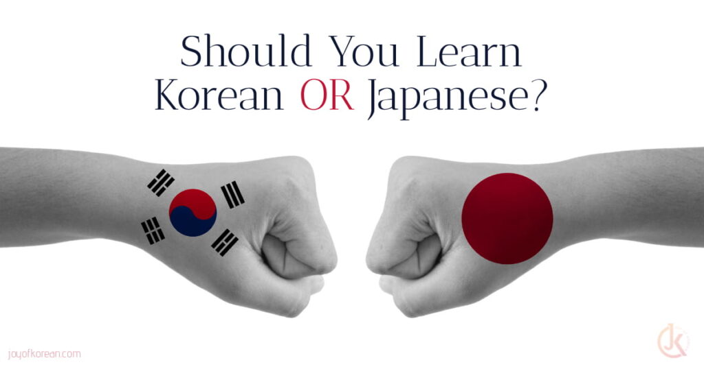 Should you learn Japanese or Korean