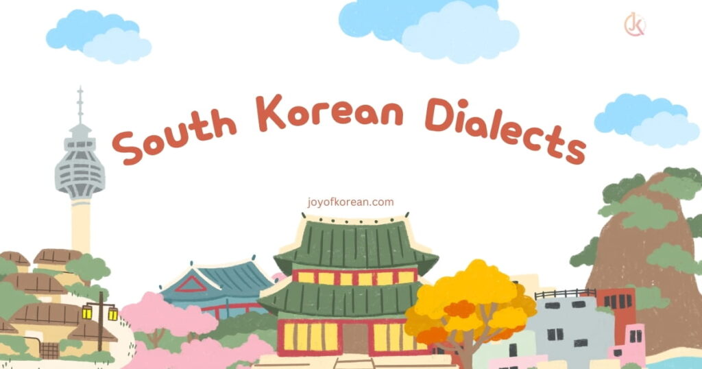 South Korean dialects